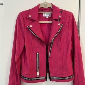 Joseph Ribkoff, polyester Pink Jacket